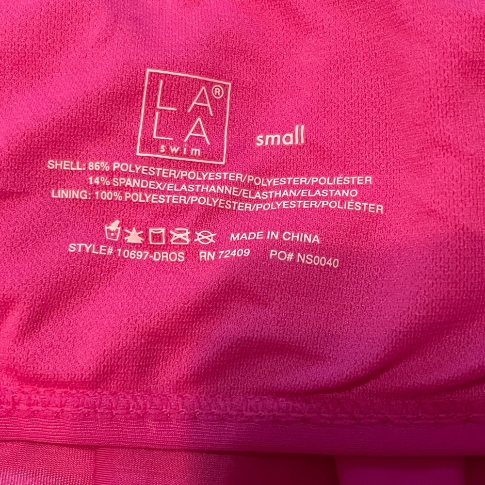 LALA Swim Pink Bikini Set - Picture 5 of 5